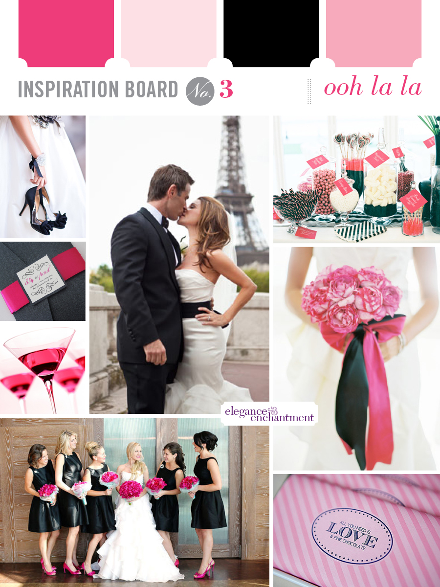 Wedding Inspiration Board - Ooh la la