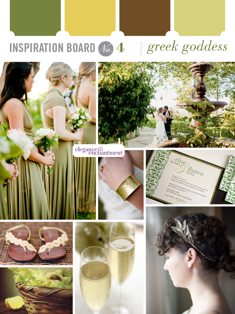 Wedding Inspiration - Greek Goddess