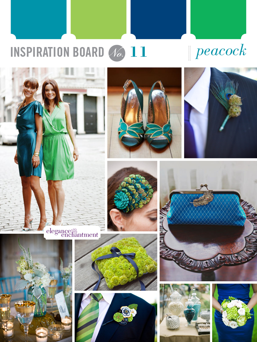 Peacock Wedding Inspiration