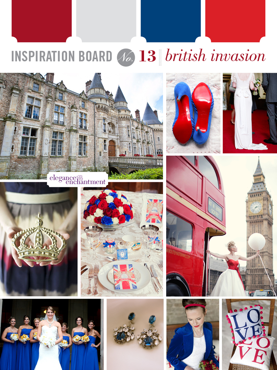 Wedding Inspiration - British Invasion
