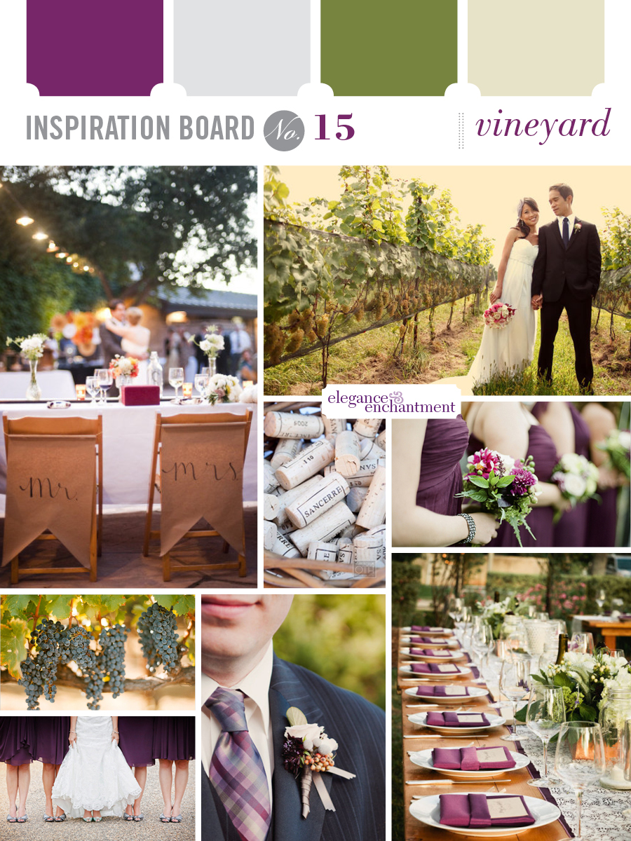 Wedding Inspiration - Vineyard