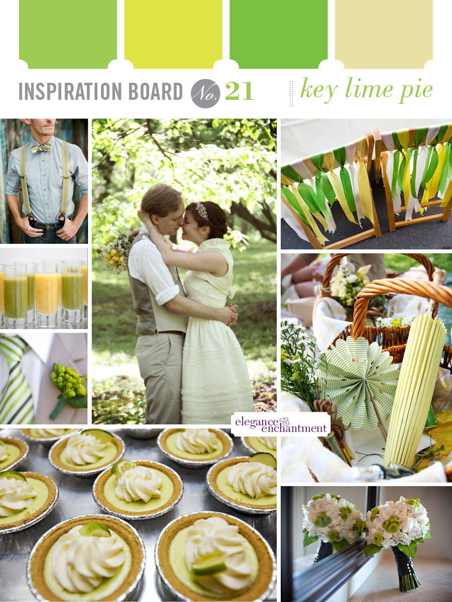 Wedding Inspiration - Key Lime Pie