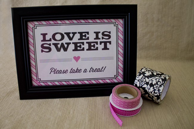 Printable Candy Table Sign