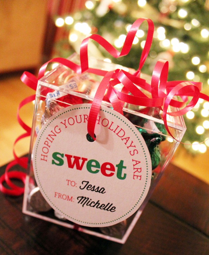 Holiday Sweets Gift Tag DIY Printable Bonus