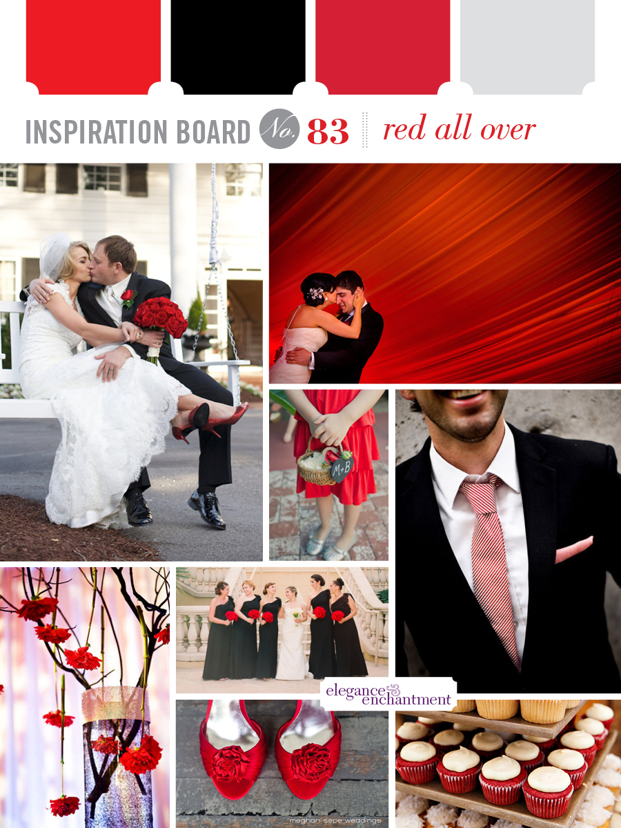 Red All Over - Inspiration Board