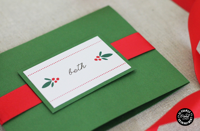 Elegance and Enchantment Gift Card Packaging