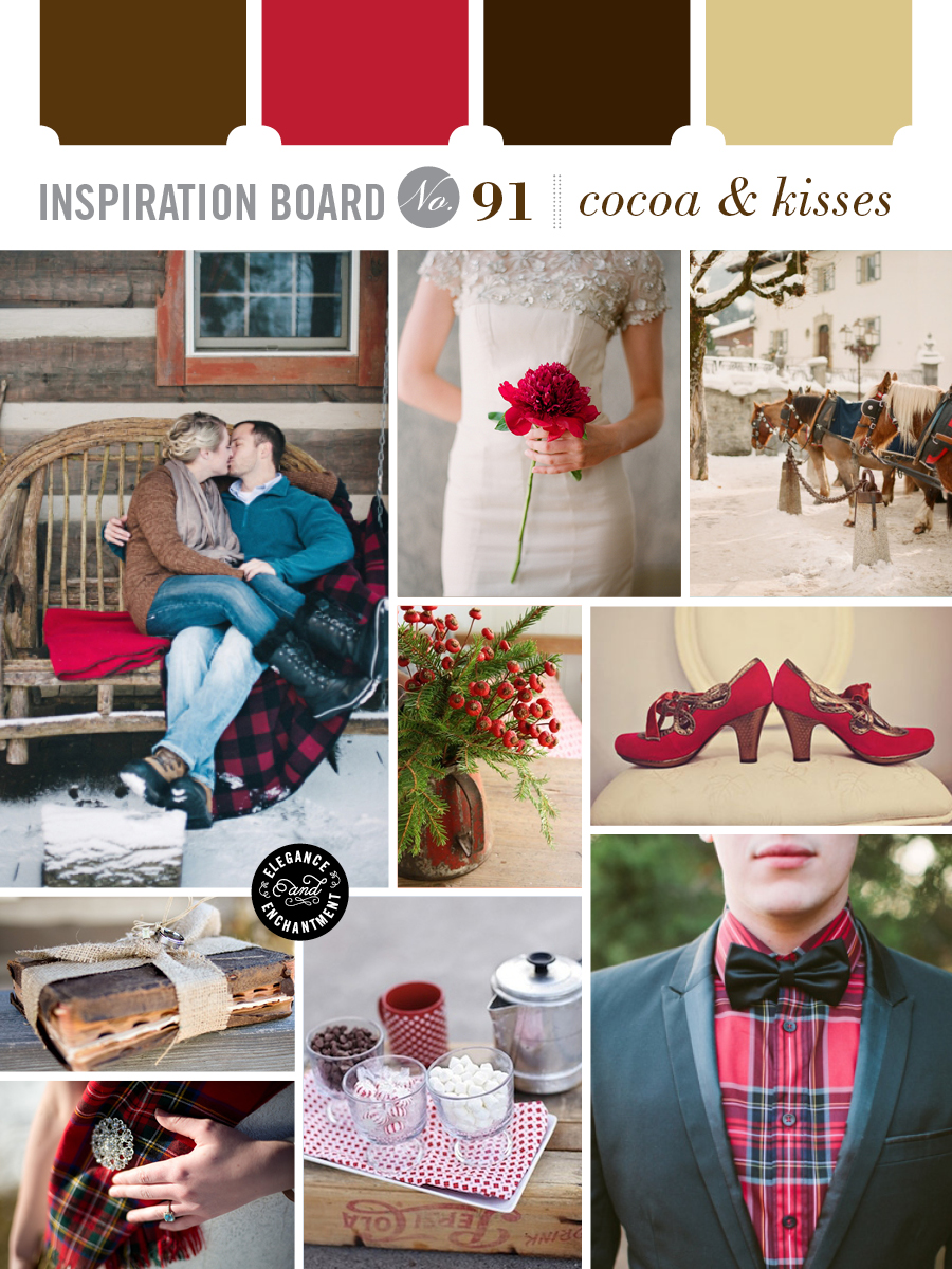 Cocoa and Kisses Inspiration Board