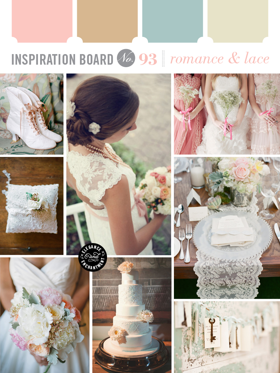 Romance & Lace Wedding Inspiration