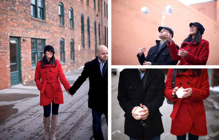 Winter Engagement in the City