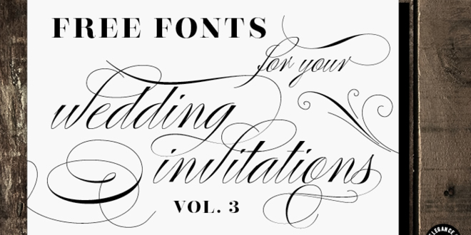 Free wedding fonts script - villit