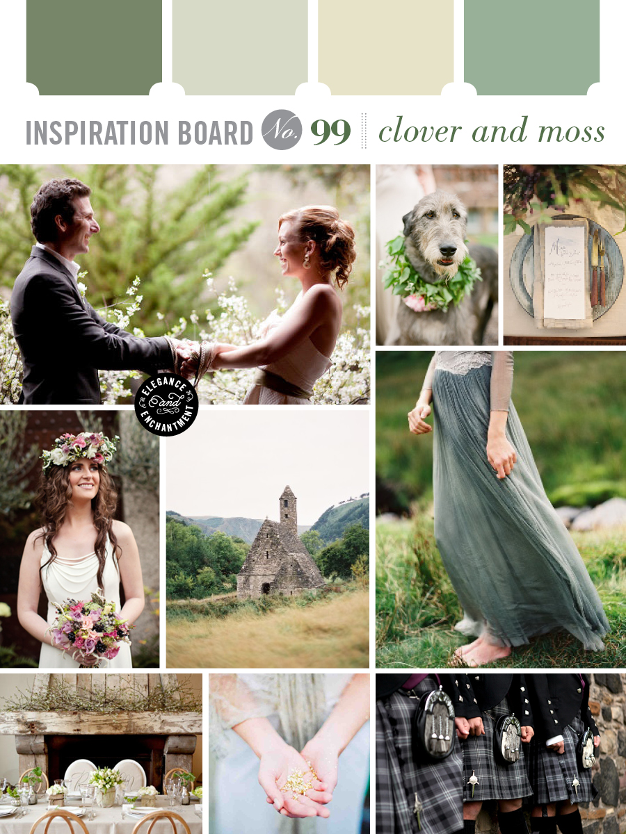 Clover and Moss Irish Wedding Inspiration