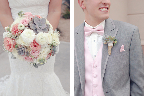Blush and Lace Wedding