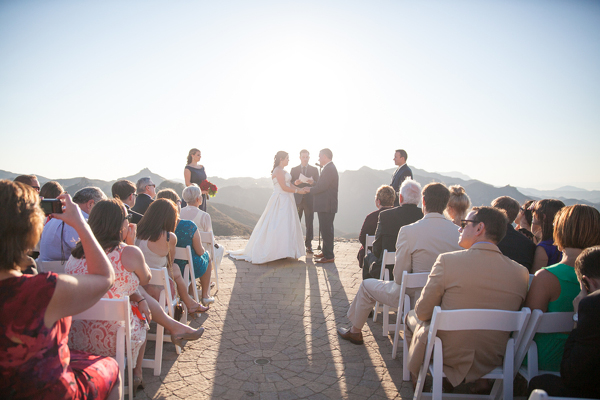 California Cliffs Wedding