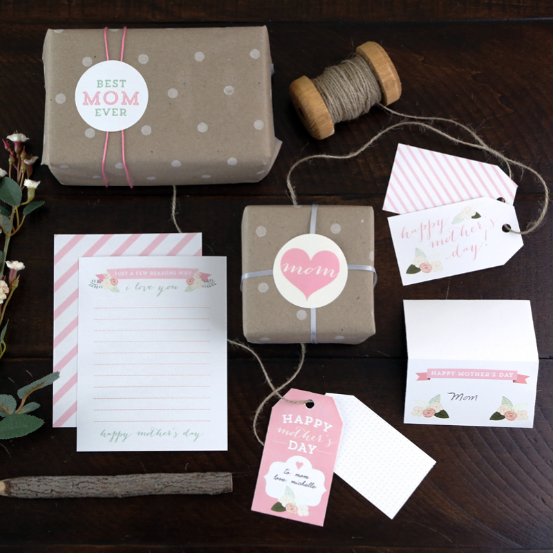 Cute Mother's Day Gift Idea and Printables! 