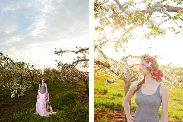 Spring Orchard Style Shoot