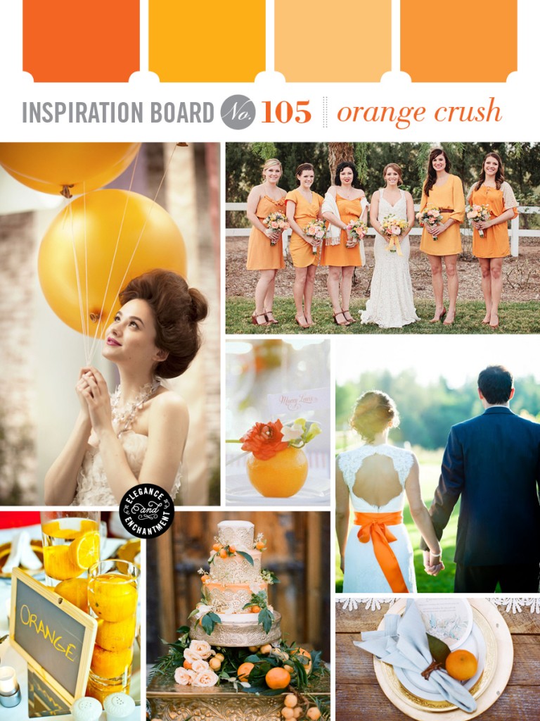 Orange Crush Wedding Inspiration