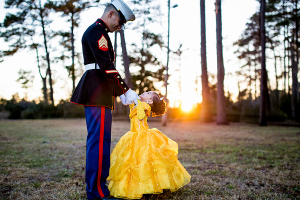 Daddy Daughter Marine Corp Dance