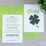 Get ready for St. Patrick's Day with these Irish inspired art printables from Elegance and Enchantment, for Remodelaholic { 3 free printables included }