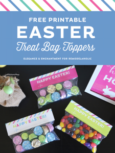 Printable Easter Treat Bag Toppers