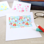Send your mail in style! Download these free printable envelope liners in four pretty floral designs. Easy to print, trim out attach to the inside of your envelopes. Keep them for yourself, or create a set to gift to a friend! // Design from Elegance & Enchantment