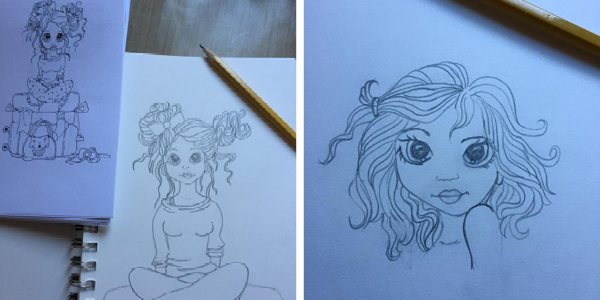 Elegance and Enchantment Creative Challenge Month 4 Results - This session was all about drawing. Join our free community of artists and makers as we explore a different creative project, every month!