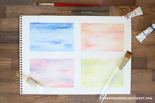 An experiment in watercolor + hand lettering. Join our free community of artists and makers as we explore a different creative project, every month!