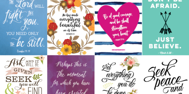 Strengthen your faith and inspire others to do the same. Print one of these 20 bible verse + scripture art prints or choose from over 160 art printables from the Enchanting Mondays Library. This post includes two free downloads! When you inspire somebody else, they will be motivated to do the same for others, making these the gifts that keep giving. // From Elegance & Enchantment.