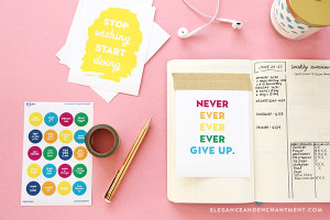 Free Printables for Planners and Journals | Elegance &amp; Enchantment