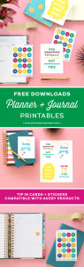 Free Printables for Planners and Journals | Elegance &amp; Enchantment