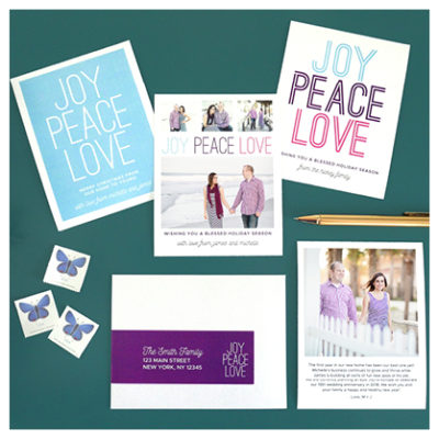 Mix and Match these holiday card designs and customize for your dear family + friends. Includes free wraparound address labels and round sticker printables to match! Compatible with Avery Products 8387, 08217 and 22807 for easy printing! Designs from Elegance and Enchantment in partnership with Avery.